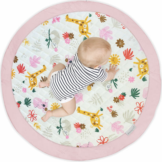 QUILTED PLAYMAT - PINK KOALA C/P 12
