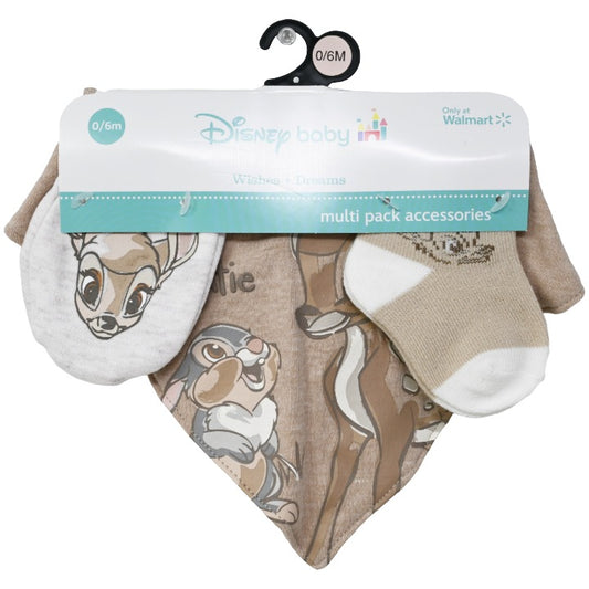 Bambi 3pc Baby Accessory Set C/P 24 Disney