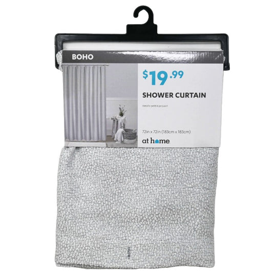 *Outside CA* Pebble Fabric Shower Curtain C/P 24 (Pre-price $19.99)