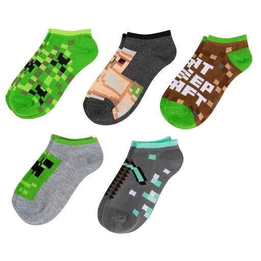 5PK 9-11 MINECRAFT EAT SLEEP CRAFT NS C/P 6