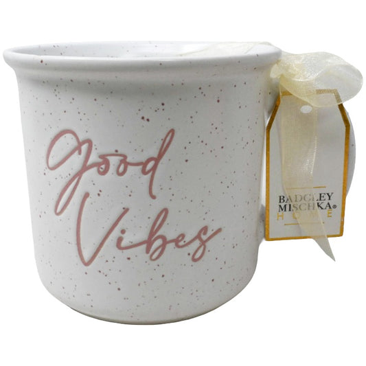"Good Vibes" Mug C/P 36 Badgley Mischka