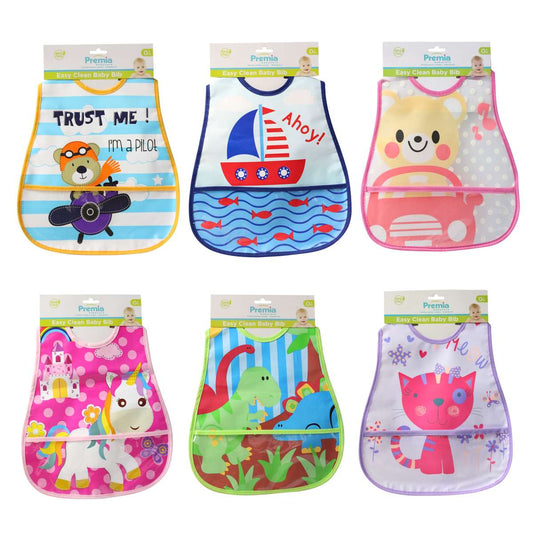 Premia Easy Clean Bib with Pocket C/P 72