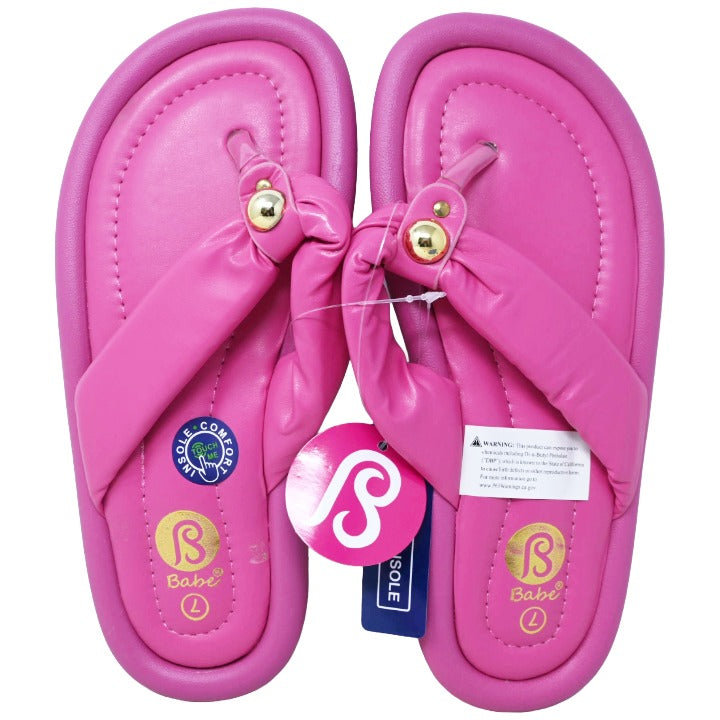 *OUTSIDE OF CA* PINK WOMEN SANDAL 5-ASST SIZE C/P 15