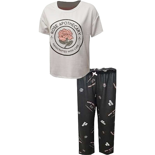 2pc SCHITT'S CREEK PAJAMA SET ASST SIZE C/P 7