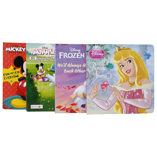4 Asst Disney Board Books C/P 80