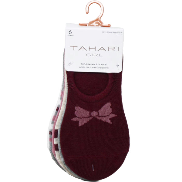 6pk TAHARI GIRLS SNK LINER PATTERN LINER SIZE 6-8 ASST COLOR/PRINT C/P 60