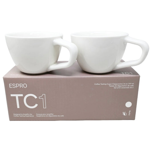 2pc 6oz Wht Nu Cappucino Cup C/P 6 ESPRO