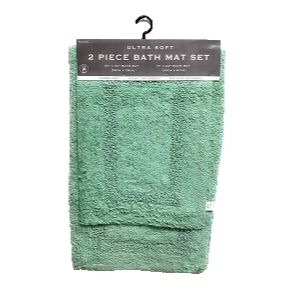 2pc RAFAEL AQUA BATH MAT C/P 12