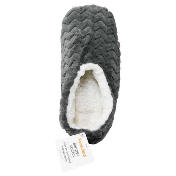 Gry Slippers Chevron C/P 12