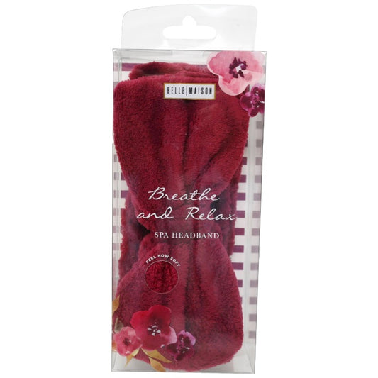 Spa Headband w/Bow C/P 144 Belle Maison