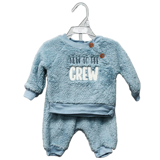 2pc NEW HERE BLUE JOGGER SET C/P 48