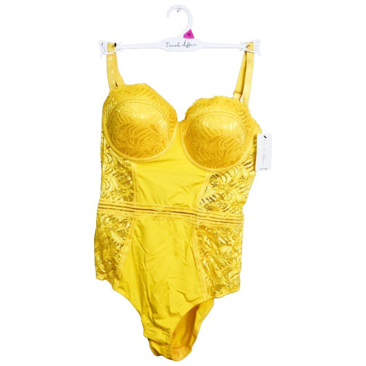 Ylw Lace Bodysuit C/P 36 French Affair