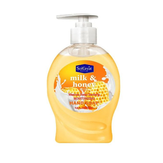 7.5oz Milk & Honey Moisturizing Hand Soap C/P 12