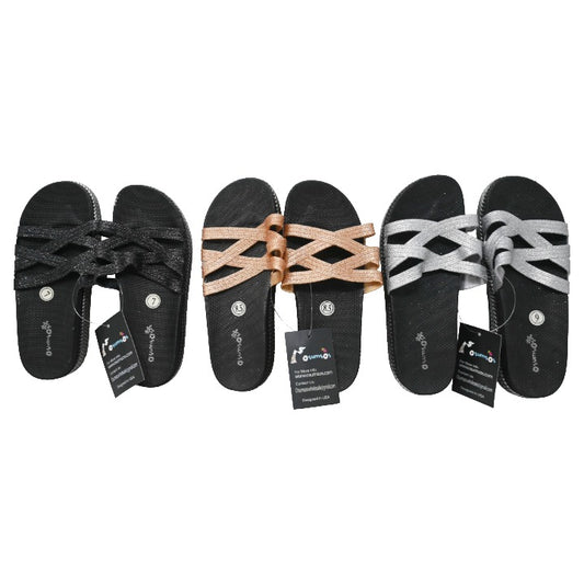 *OUT OF CA* WOMEN SLIDE SANDALS 3-ASST COLOR/5-ASST SIZE C/P 20