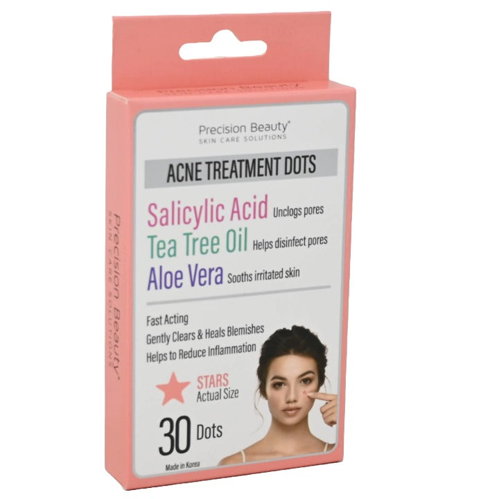 30pk STAR ACNE TREATMENT DOTS PRECISION BEAUTY C/P 72