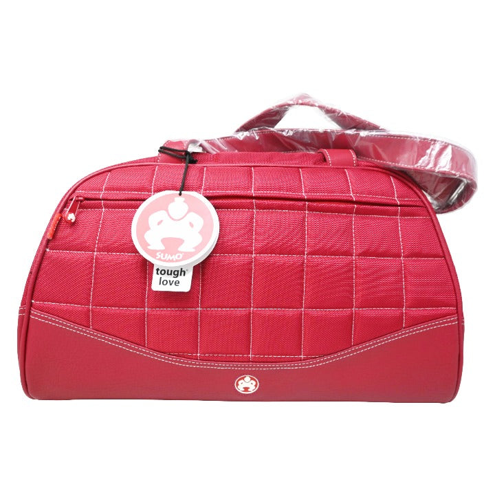 Red Wht Md Duffel Bag C/P 6 SUMO