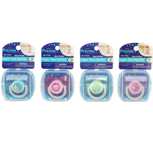 Premia Baby Night Time Pacifier C/P 36