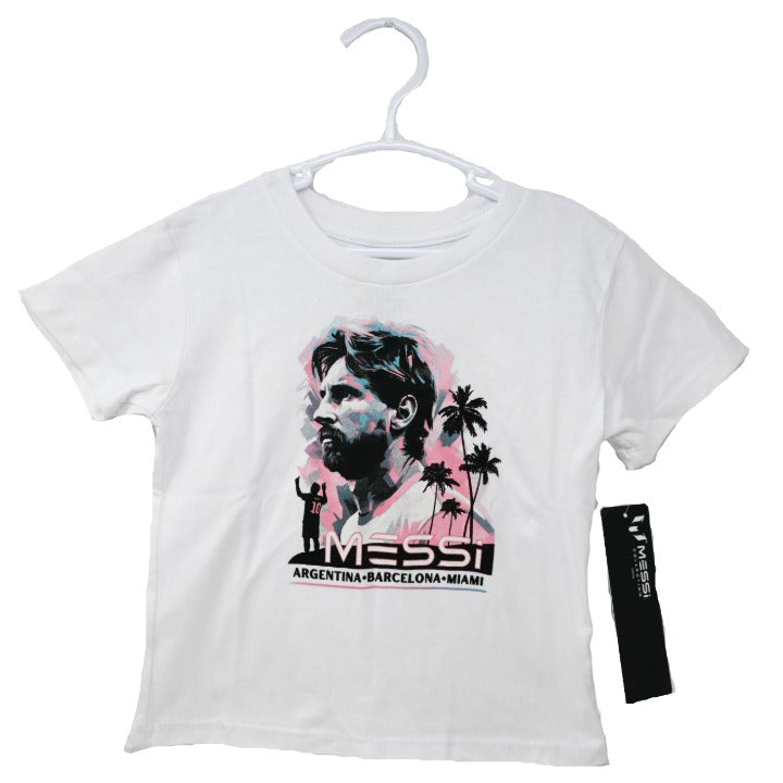 MESSI WHT WORLDS GREATEST T-SHIRT 3-ASST SIZE 2T,3T,4T C/P 24