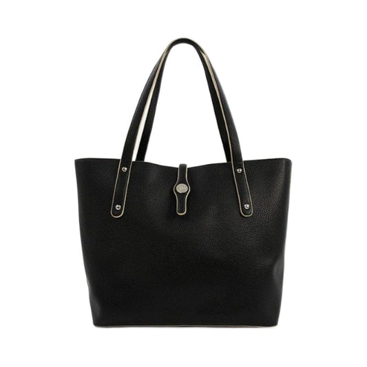JESSICA MOORE BLACK LUXE TOTE BAG C/P 6