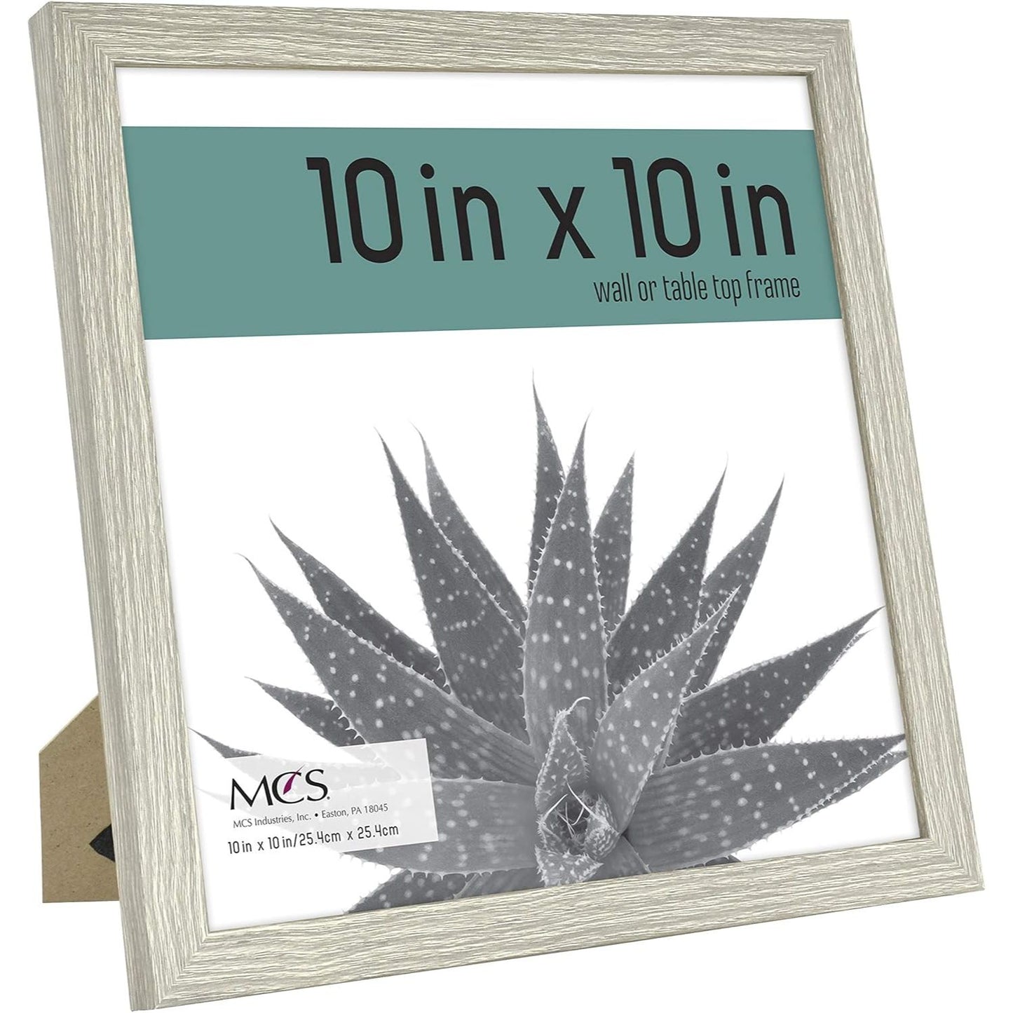 12pk 10X10" GRAY WOODGRAIN FRAME C/P 1