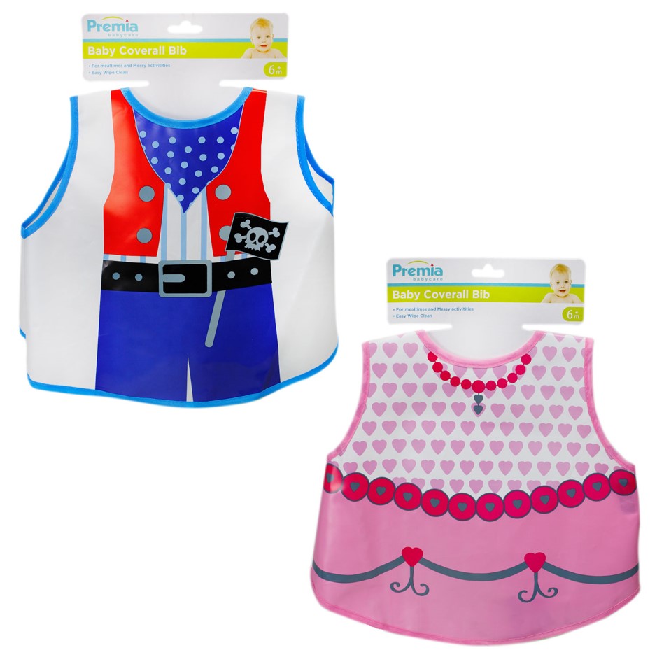 PREMIA TODDLER COVERALL BIB C/P 36