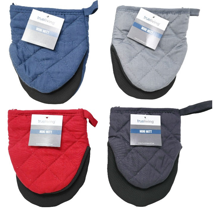 Asst Mini Oven Mitt C/P 24 True Living