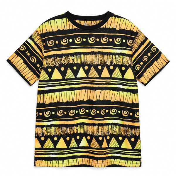 Blk Gld Sunburst Tee C/P 60 Drill Clothing Co.