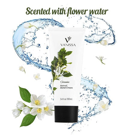 3.4oz Natural Hand Cream - Jasmine C/P 12