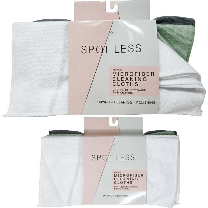 10pk Multi 1 Microfiber Cloths C/P 48