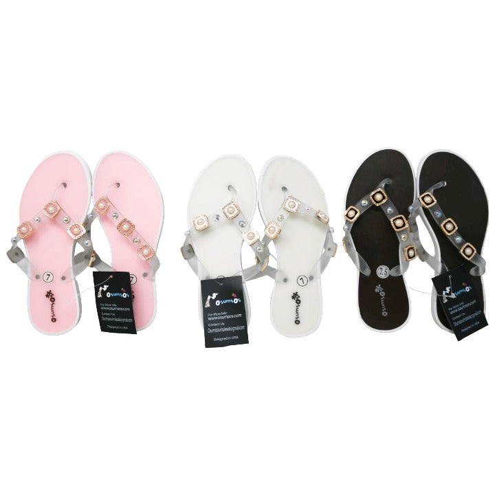 *OUT OF CA/AS IS* WOMEN FLIP FLOPS 3-ASST COLOR/5-ASST SIZE C/P 20
