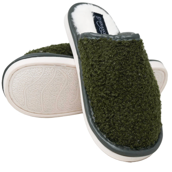 OLIVE LADIES SLIPPERS SIZE 11 C/P 18