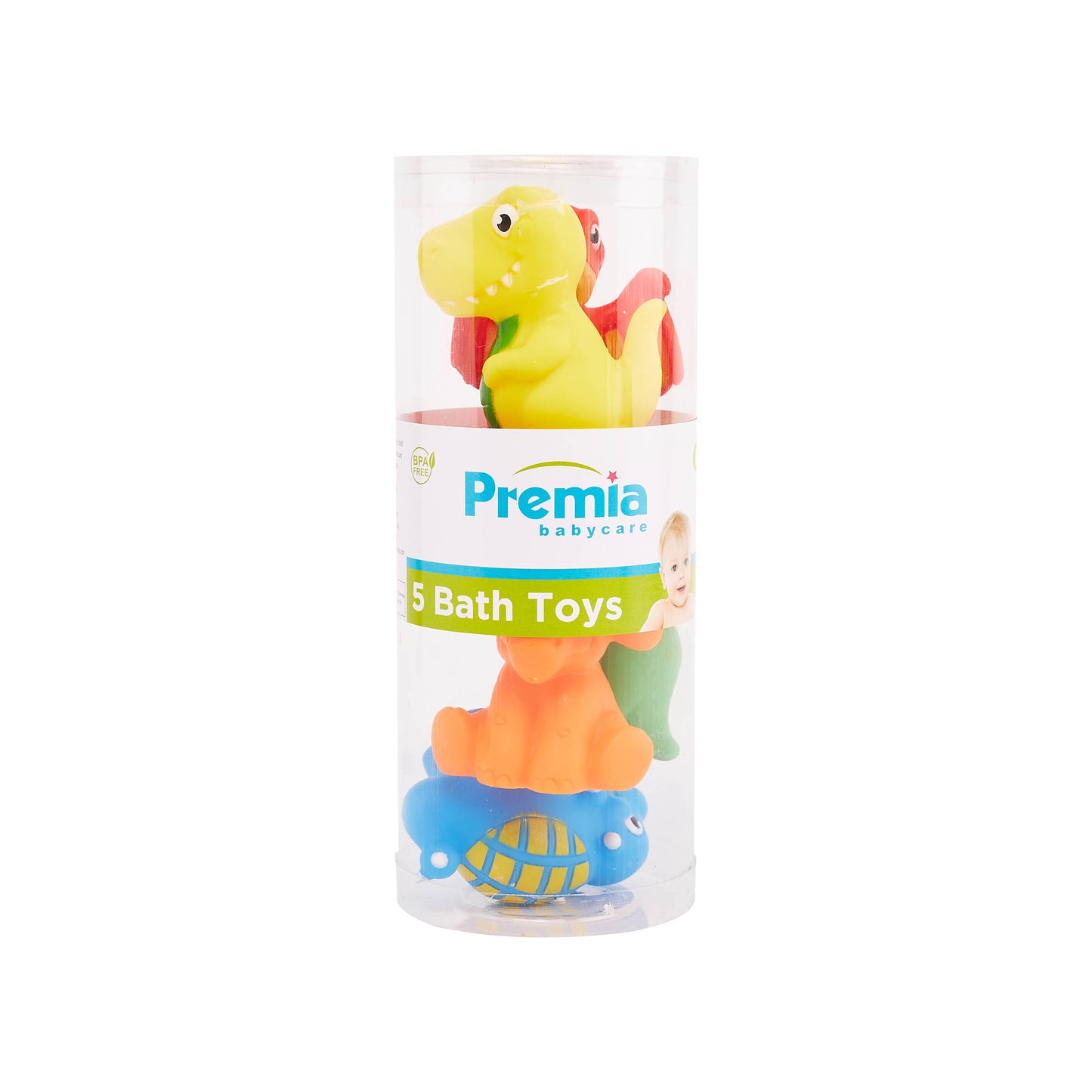 Premia Baby 5pk Dino Squirter C/P 12
