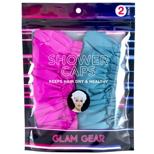 2pk SHOWER CAPS C/P 72