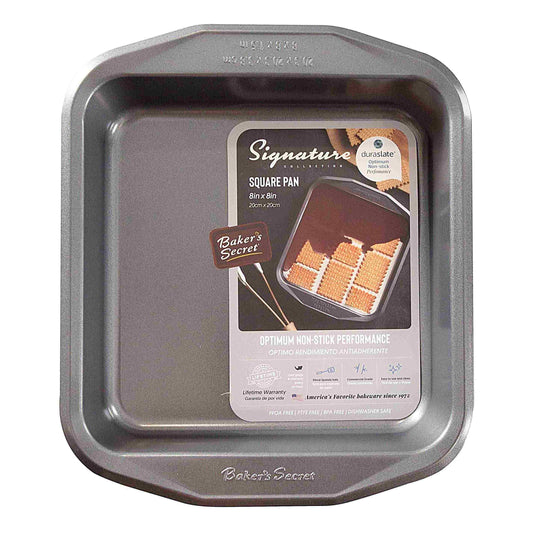 Baker's Secret 8 inch Square Pan, Signature Collection C/P 12