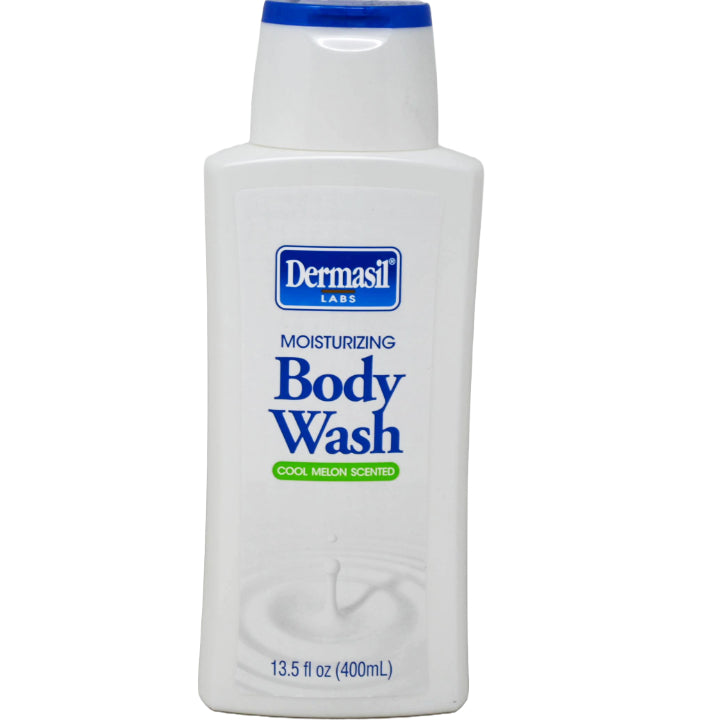 13.5oz Cool Melon Body Wash Dermasil Moisturizing C/P 24