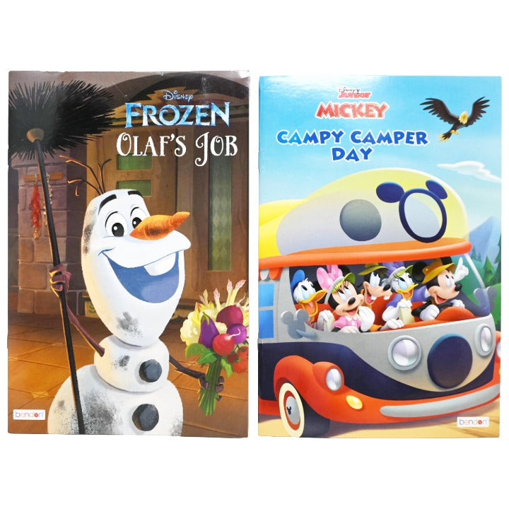 2 Asst Frozen & Mickey Story Book C/P 96 Disney (Pre-price $1.00)