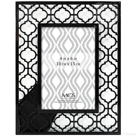 BROCADE FR 4X6 SHINY BLK C/P 4