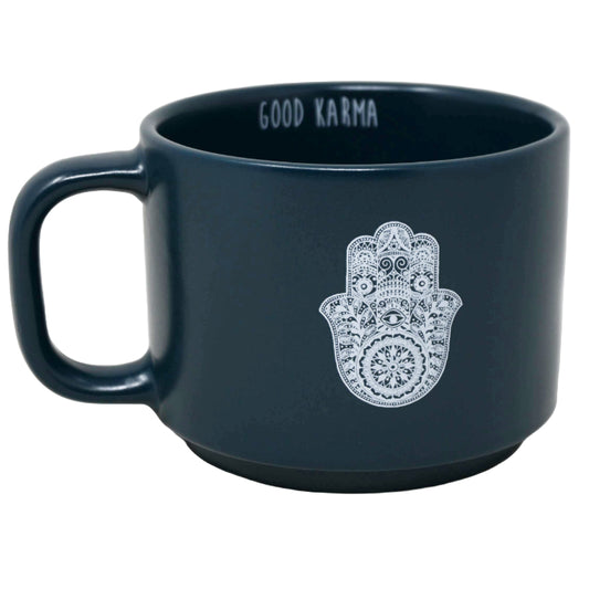 DBL/WH Hamsa Stackable Mug C/P 36