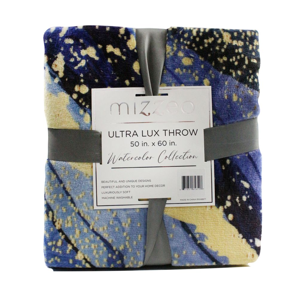 50"x60" MIZZEO ULTRA LUX THROW C/P 24