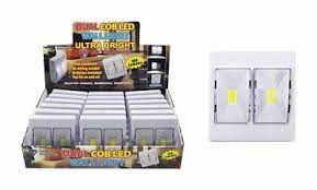 WHITE DUAL COB LED WALL LIGHT C/P 144