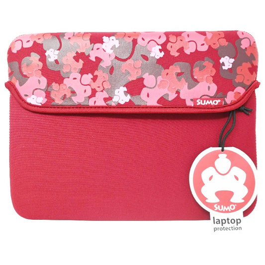 Red Camo 11" Laptop Tablet Sleeve C/P 40 SUMO