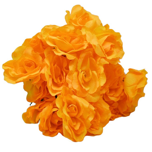 Gld Ylw Rose Bush 6 Flowers C/P 288