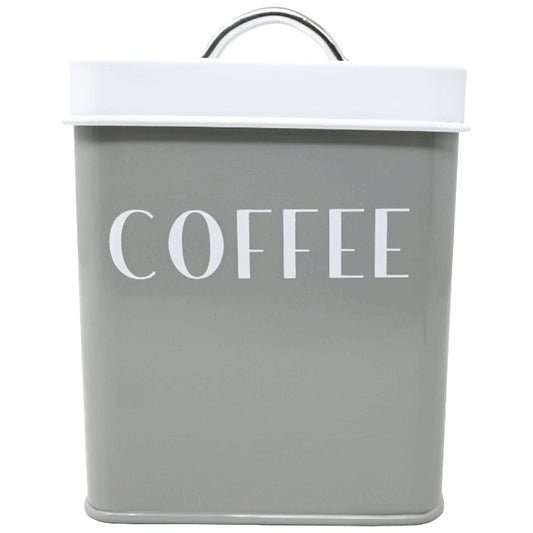 Gry Wht Sq Canister C/P 12