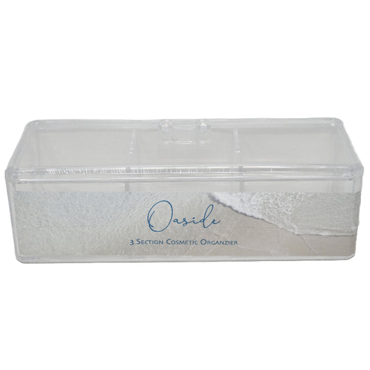 3-SECTION CLEAR ORGANIZER C/P 12