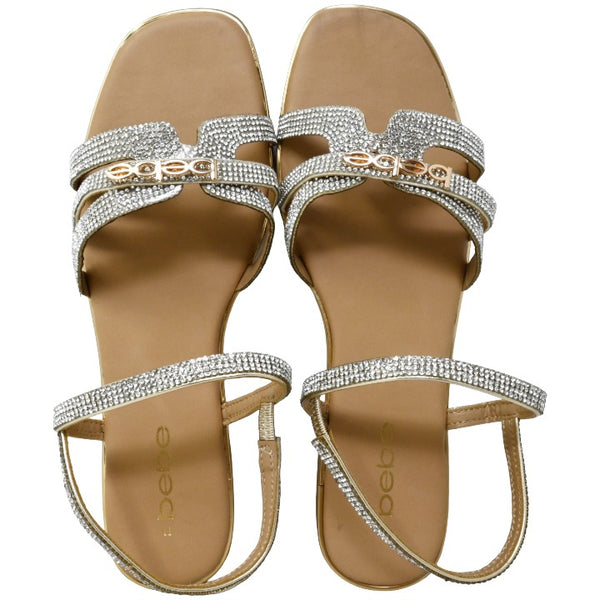 Womens Nude Fashion Sandals C/P 12 BEBE