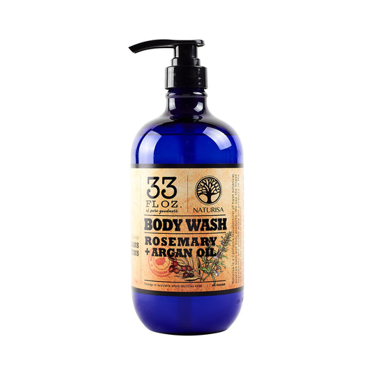 33.8oz Argon Oil Body Wash with Rosemary C/P 6