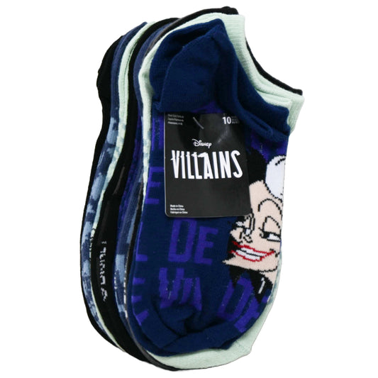 10pk WOMEN VILLAINS 99% SURE NS SOCKS SIZE 9-11 C/P 60