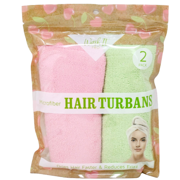 QUICK DRY TOWEL SET PINK/GREEN C/P 72