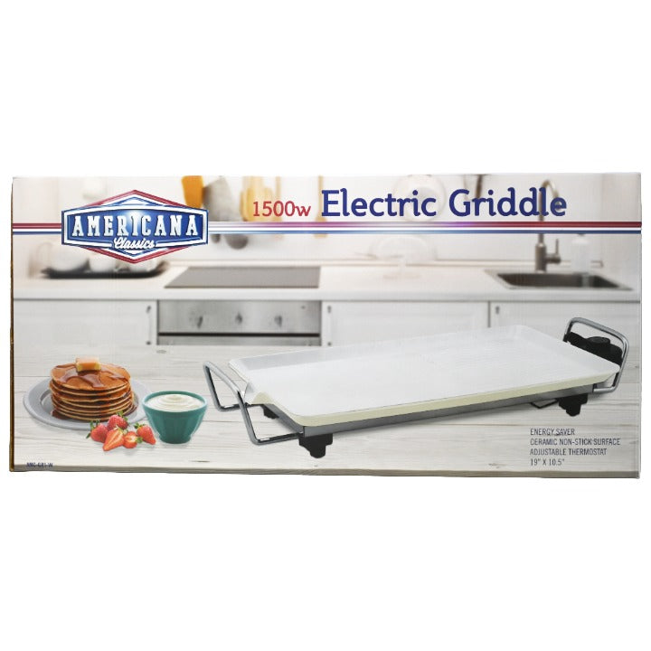 Wht Electric Griddle C/P 4 Americana Classics