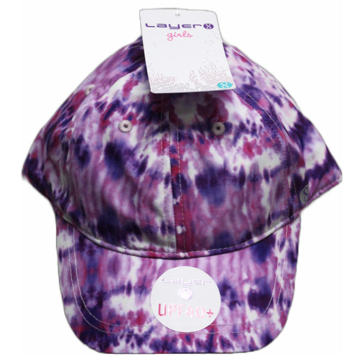 GIRLS 4-6X TIE DYE PRINTED CAP C/P 36